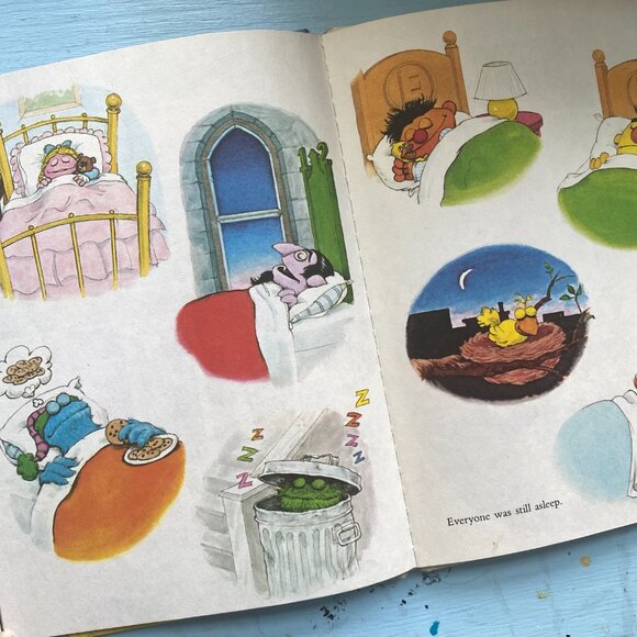 Vintage The Sesame Street Book Early Bird - Picture 7 of 10